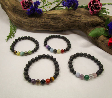 Genuine Gemstone Intention Bracelets: Chakra, Healing, Protection and Money - Exotic-Expressions.net