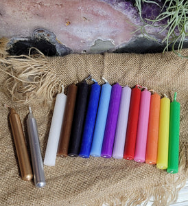 4" Chime candle for meditation, prayers, and rituals